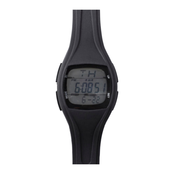 Marquant 003-163 Digital Wristwatch Manuals