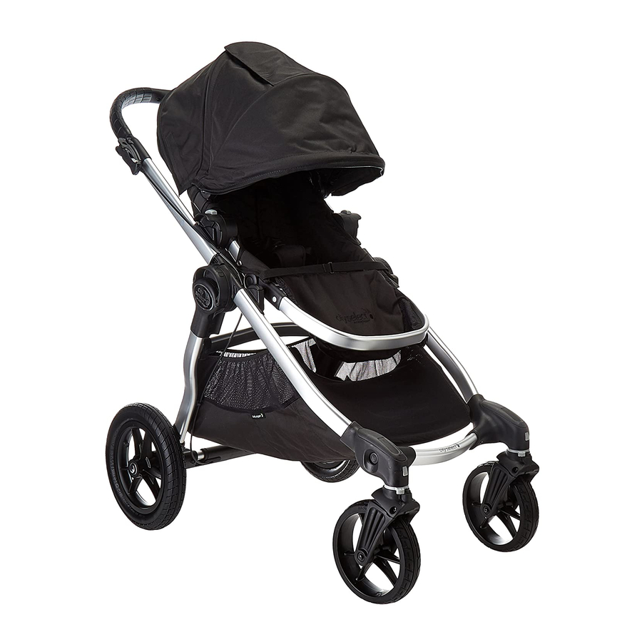 Baby Jogger city select Assembly Instructions Manual