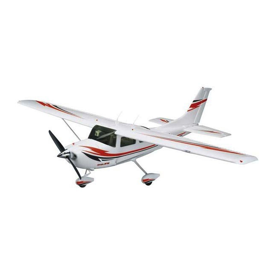 Hobbico Flyzone Cessna 182 SKYLANE Quick Start Manual