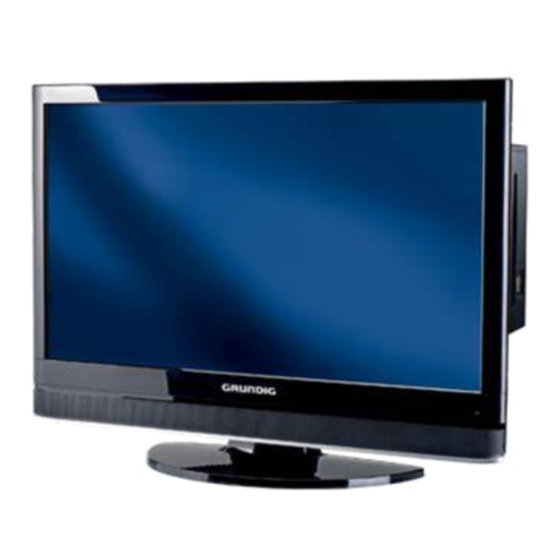 Grundig Vision 2 19-2940 T DVD LCD TV Manuals