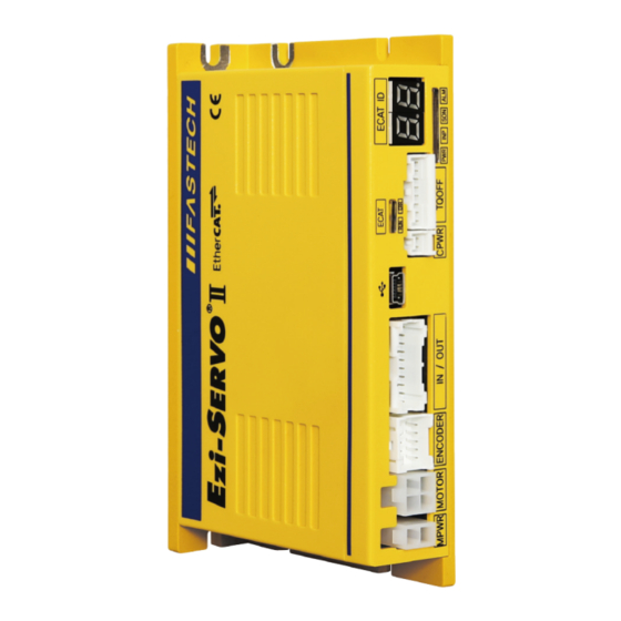 Fastech Ezi-SERVOII EtherCAT TO Router Manuals