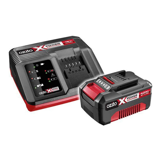 Ozito X POWER EXCHANGE PXBC-004 Instruction Manual