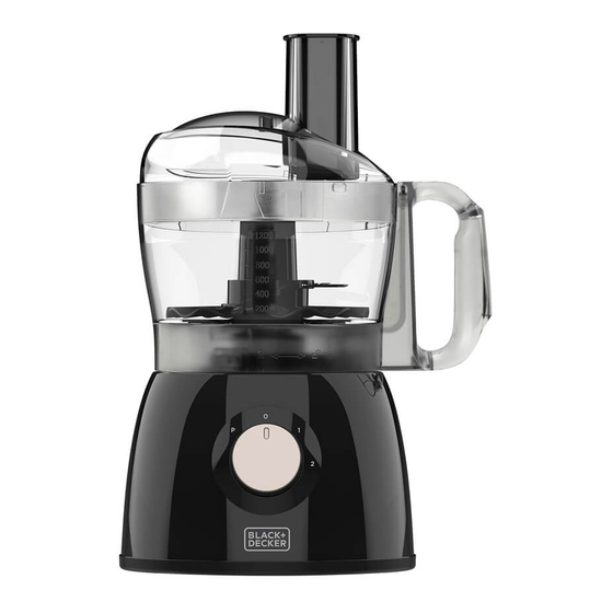Black & Decker BXFPA600E Instructions Manual