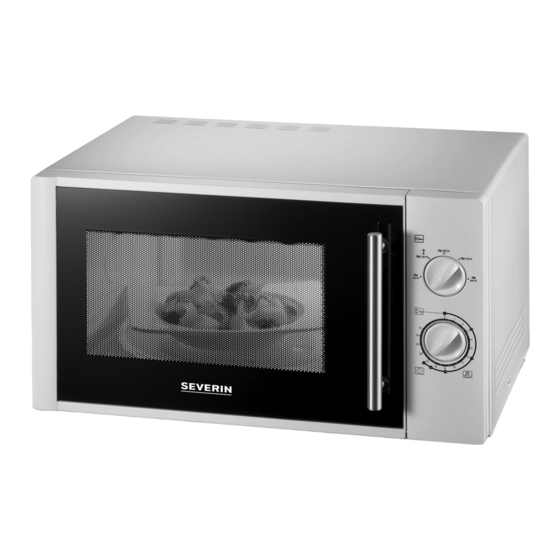 SEVERIN MW 7873 Instructions For Use Manual