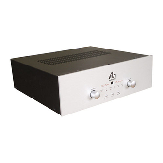 Audio Note M2 Phono Balanced Owner's Information