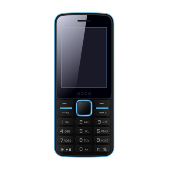 User Manuals: cromax X245 Cell Phone