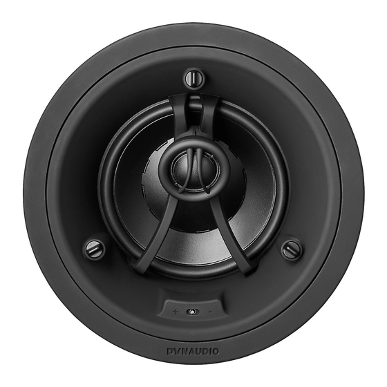 Dynaudio S4-C65 Installation Manual