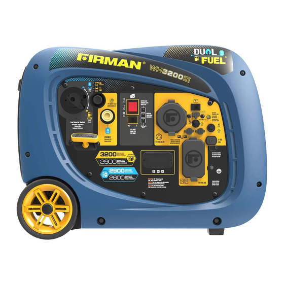 Firman WH02942 Owner's Manual