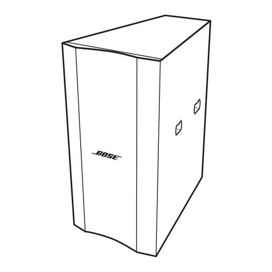 Bose PANARAY LT4402 Installation Manual