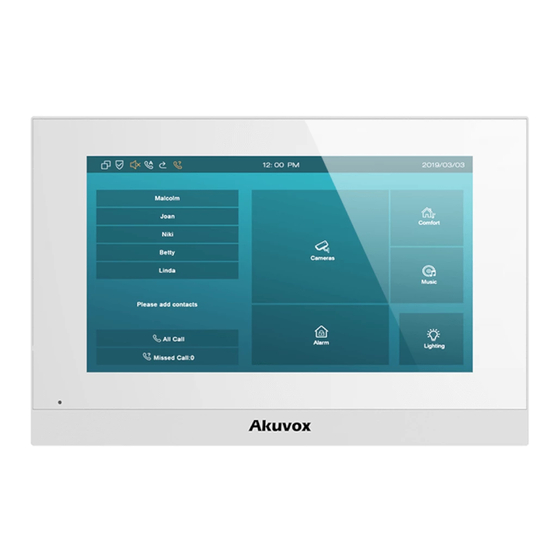 Akuvox C313W Quick Manual