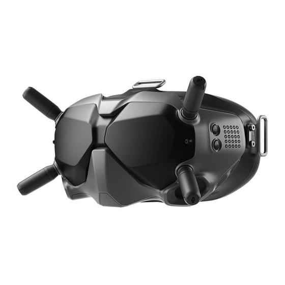 dji FPV Goggles V2 User Manual