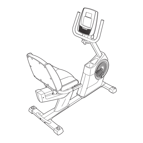 NordicTrack Gxr4.1 Bike Manual