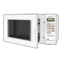 SHARP R-345M Operation Manual With Cookbook