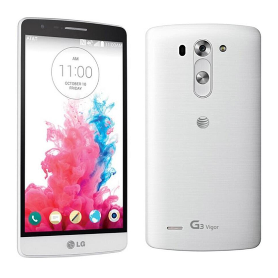 LG G3 Vigor User Manual