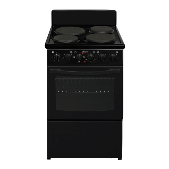 User Manuals: Univa U405 Electric Stove