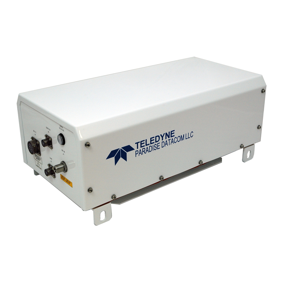 Teledyne SSPA Quick Start Manual