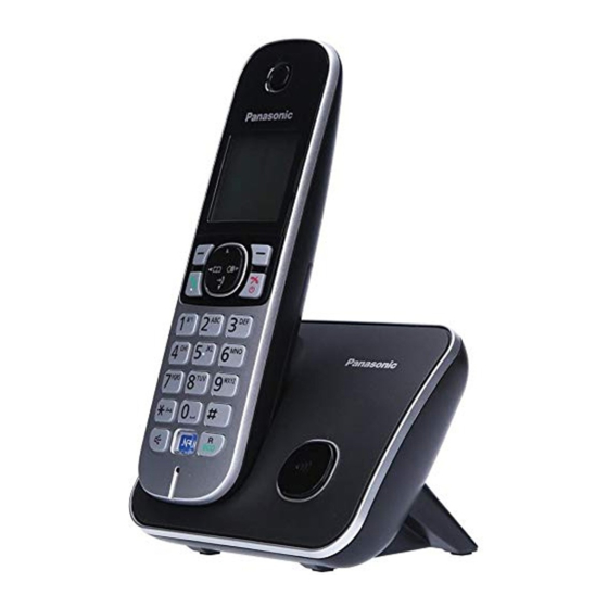 Panasonic KX-TG6812NZ DECT Telephone Manuals