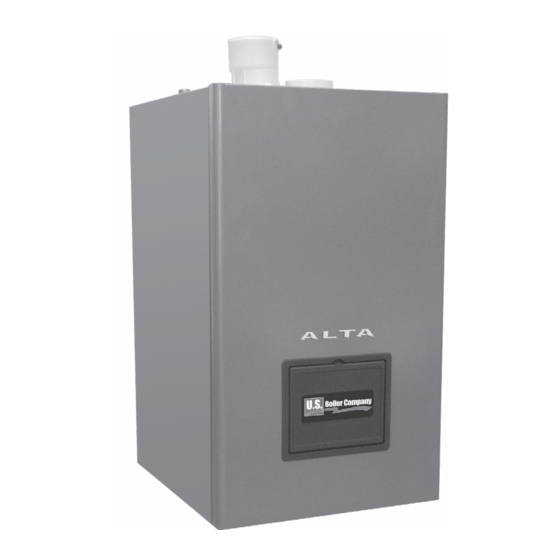 U.S. Boiler Company ALTA-120 Manuals