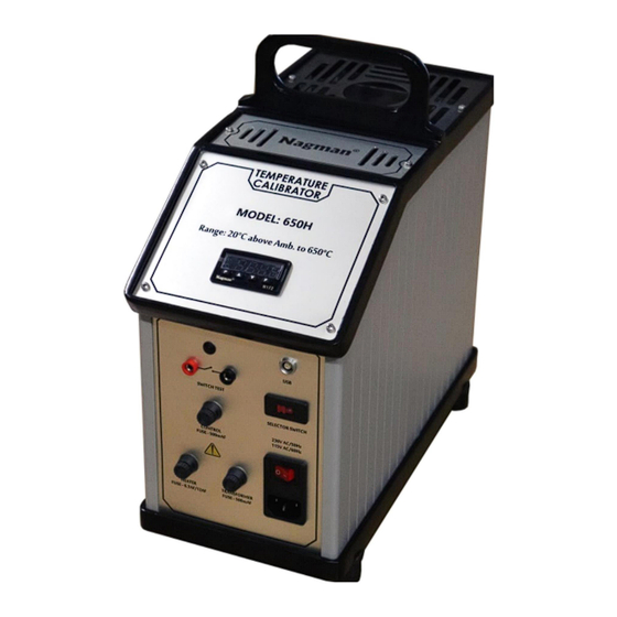 Nagman 650-H Manual