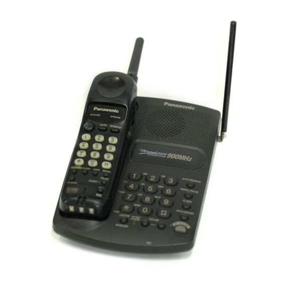 Panasonic KX-TC1450 - Cordless Phone - Operation Manuals