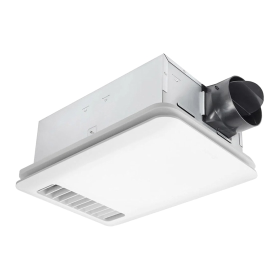 Delta breez RAD80-DGL Installation And Operating Instructions