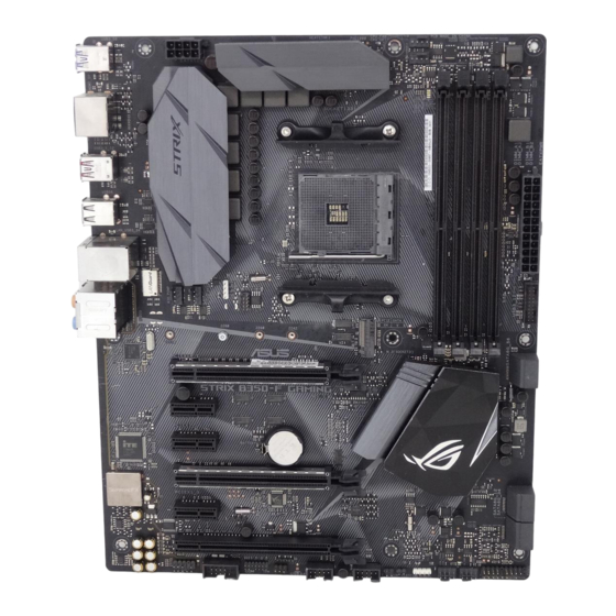 REPUBLIC OF GAMERS ROG STRIX B350-F GAMING Quick Start Manual