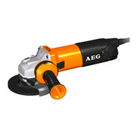 AEG WS10-125S Original Instructions Manual