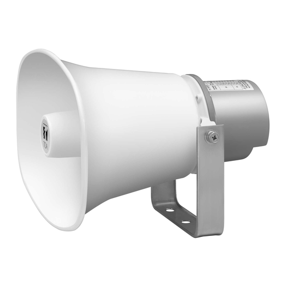 Toa SC-630TU Installation Manual