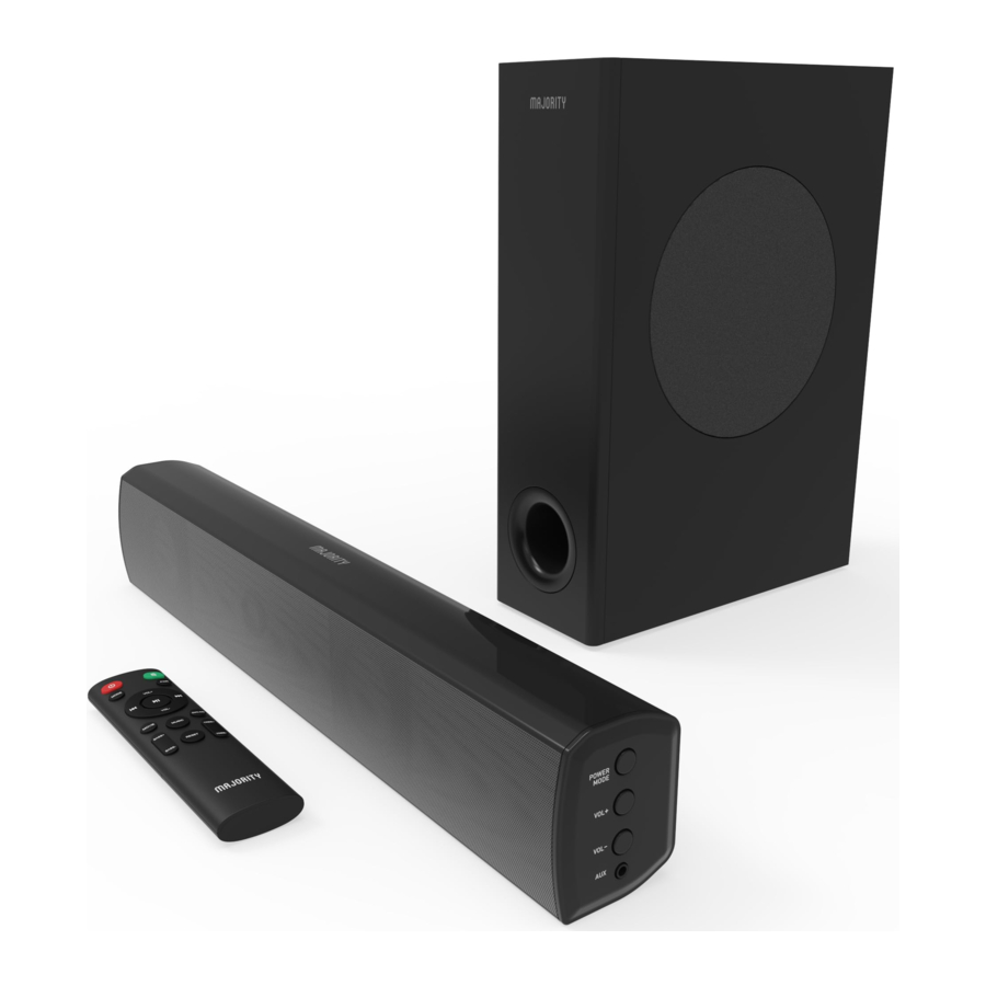 MAJORITY Bowfell Plus - Soundbar Manual