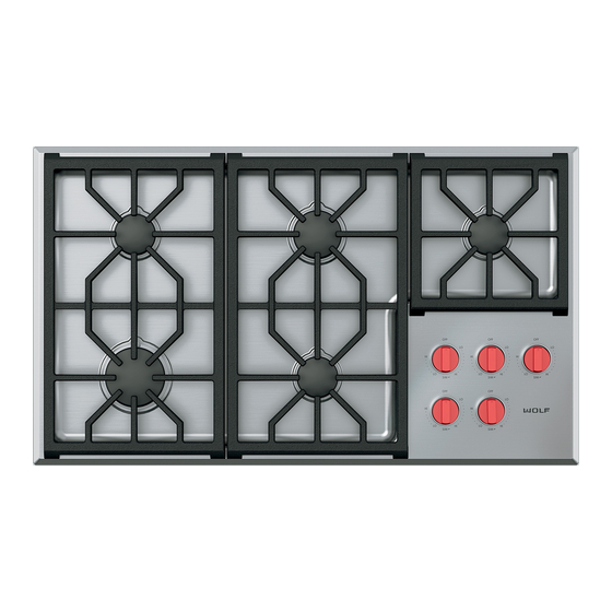 Wolf CG365P/S Use & Care Manual
