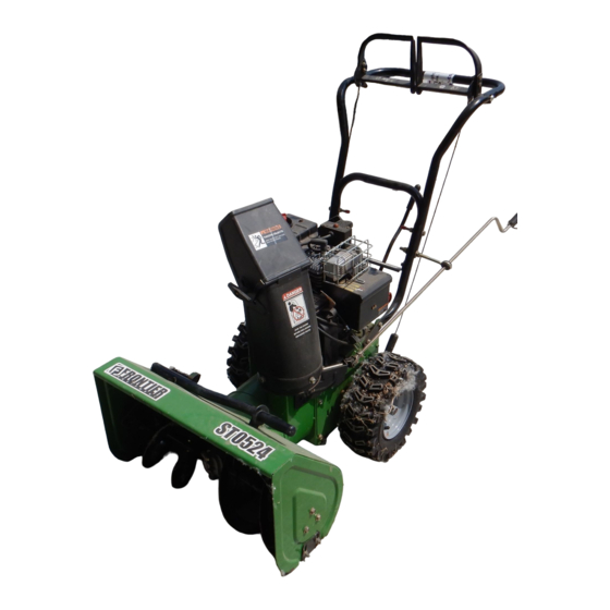 Frontier ST0524 Operator's Manual