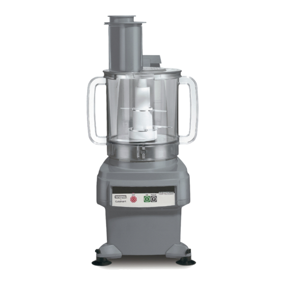 Waring FP2200 User Manual