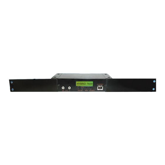 PREMIER TECHNOLOGIES Hybrid 7600 Series Quick Start Manual