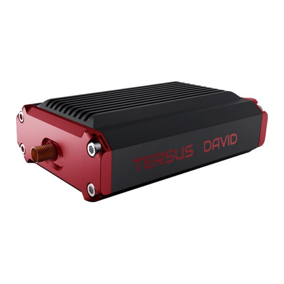 TERSUS David Quick Start Manual