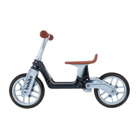 Bobike BALANCE BIKE Instruction Manual