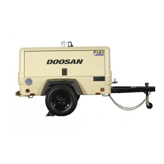 Doosan P185WJD-T4I Operating & Maintenance Manual