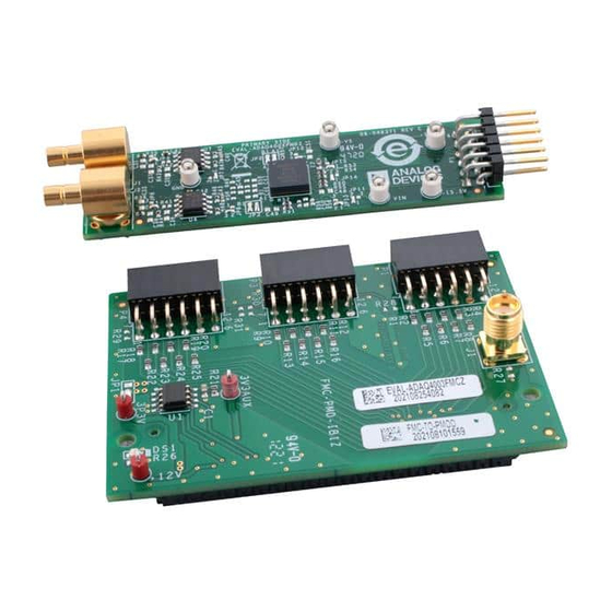 Analog Devices EVAL-ADAQ4003FMCZ User Manual