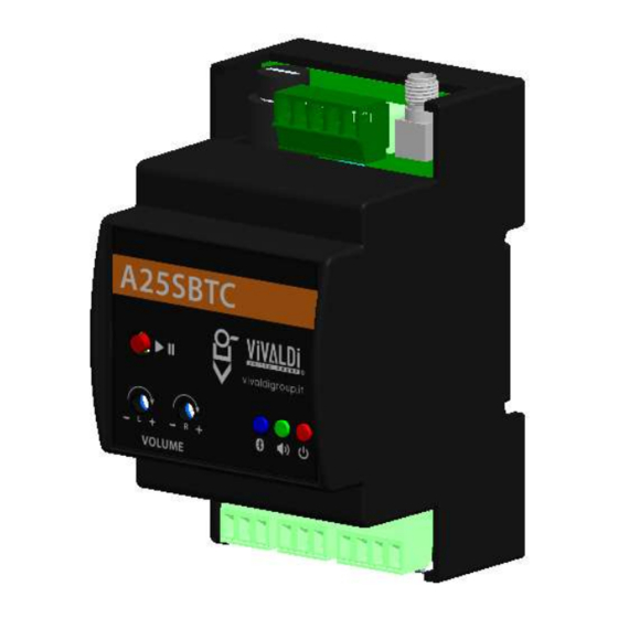 Vivaldi A25SBTC Manuals