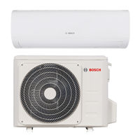 Bosch Climate 5000iL Installation Instructions Manual