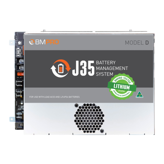 BMPRO J35 + ControlNode Owner's Manual