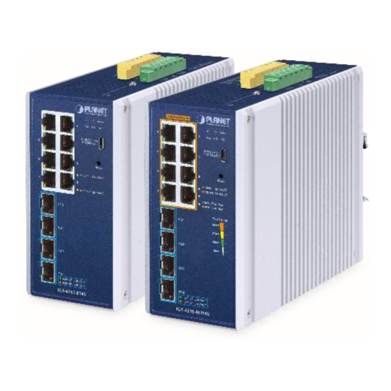 Planet IGS-4215-8UP4X User Manual