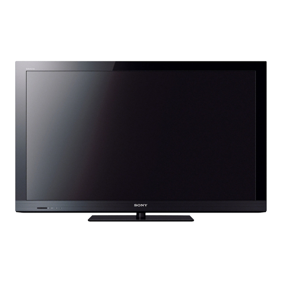 Sony KDL-46CX520 Service Manual