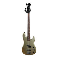 Fender CONTEMPORARY JAZZ BASSES Manual