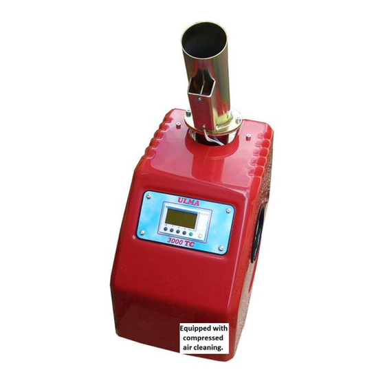 Ulma 3000 TCA Installation And Maintenance Manual