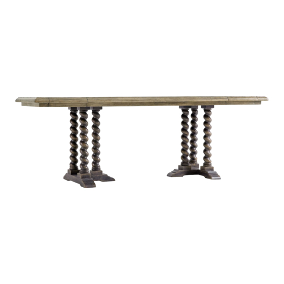 Hooker Furniture 6960-75206-81 Assembly Instruction
