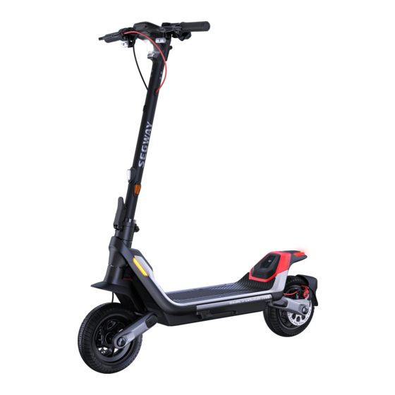 Segway KickScooter P100SE Product Manual