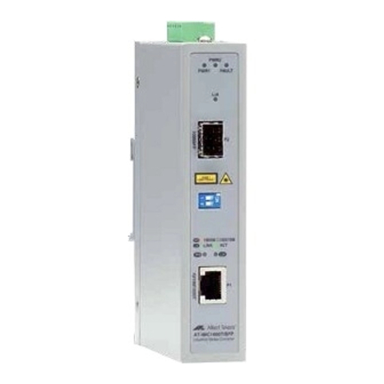 Allied Telesis AT-IMC1000T/SFP User Manual