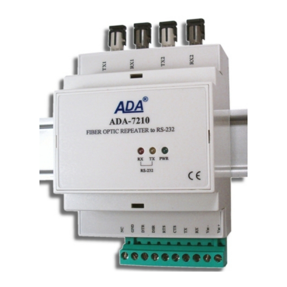CEL-MAR ADA-7210 User Manual