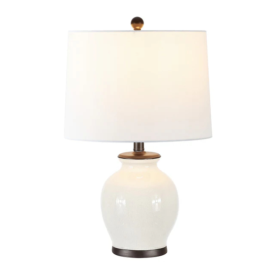 Safavieh Lighting TBL4436A Quick Start Manual