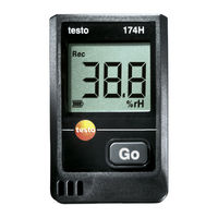 TESTO 174TH Instruction Manual